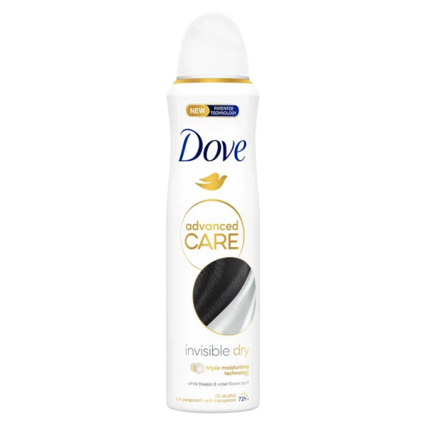 Dove Advanced Care Invisible Dry Deodorante Spray 150ml