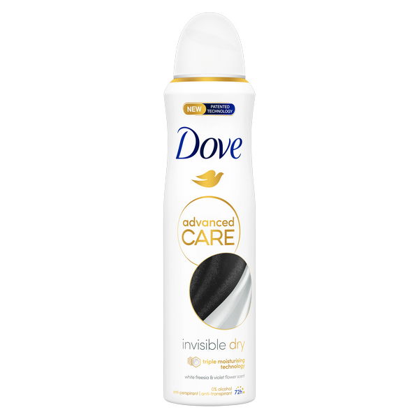Dove Advanced Care Invisible Dry Deodorante Spray 150ml