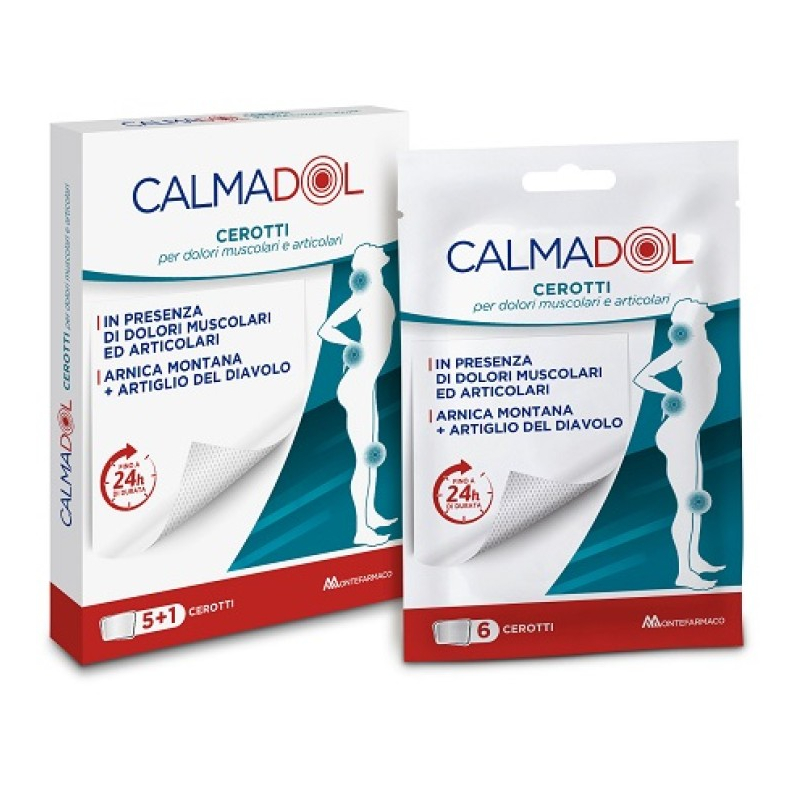 Calmadol Cerotto Arnica E Artiglio Del Diavolo - Dolori Muscolari E Articolari