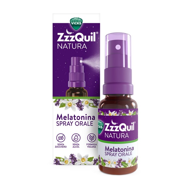 ZzzQuil Natura Spray Melatonina Sublinguale 30ml