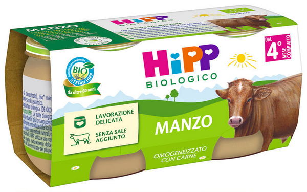 OMO HIPP Bio Manzo*2x80g