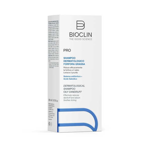 Bioclin Pro Shampoo Dermatologico – Forfora Grassa 200ml