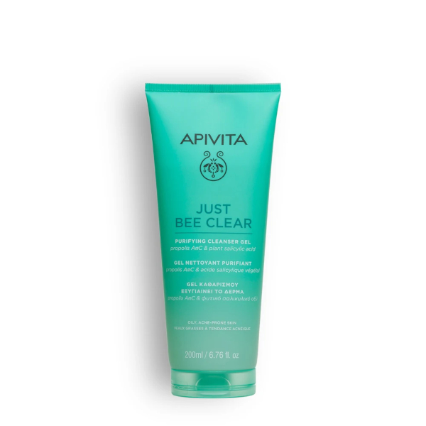 Apivita Just Bee Clear - Gel Detergente Purificante 200ml