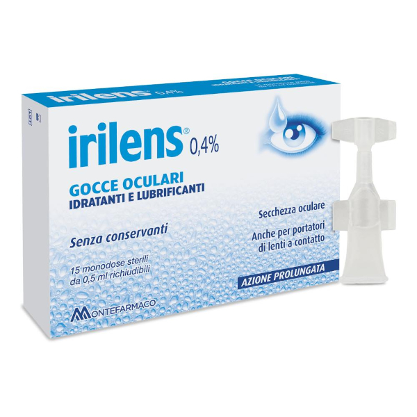 Irilens Gocce Oculari Idratanti E Lubrificanti 10 Flaconcini Monodose
