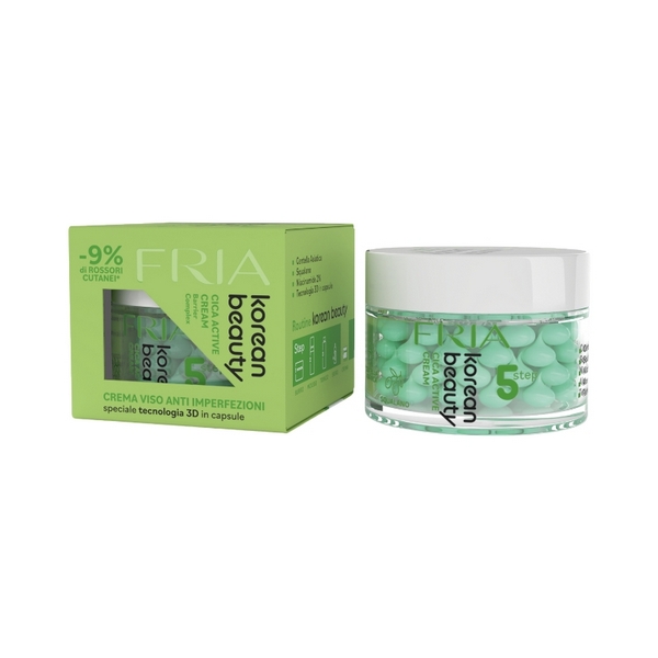 Fria Korean Beauty Crema Viso Cica Verde Lenitiva 50 Ml