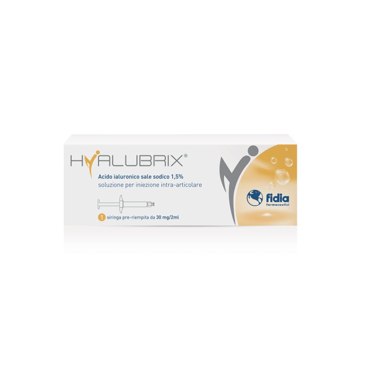 Siringa Di Hyalubrix Con Acido Ialuronico 30 Mg/2 Ml
