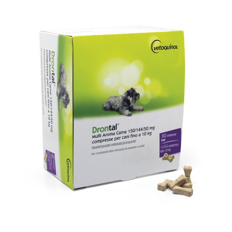 DRONTAL MULTI AROMA CARNE 102 COMPRESSE