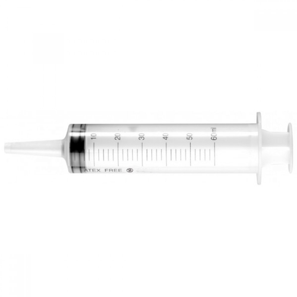 Siringa Ipodermica Extrafine 50 60 Ml Senza Ago Catetere 1 Pezzo