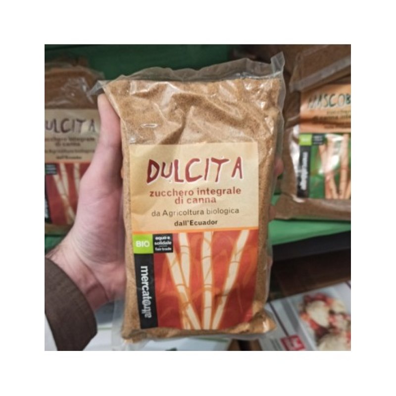 DULCITA Zucchero Integrale Di Canna AltroMercato 500g
