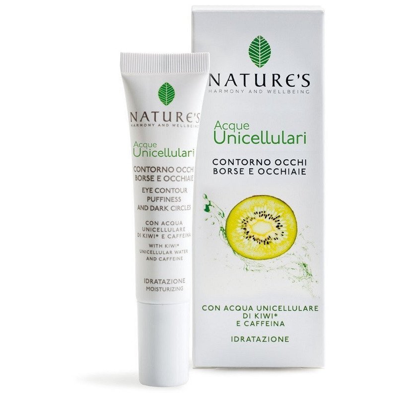 Acque Unicellulari Borse Occhiaie Con Kiwi + Caffeina NATURE'S 15ml