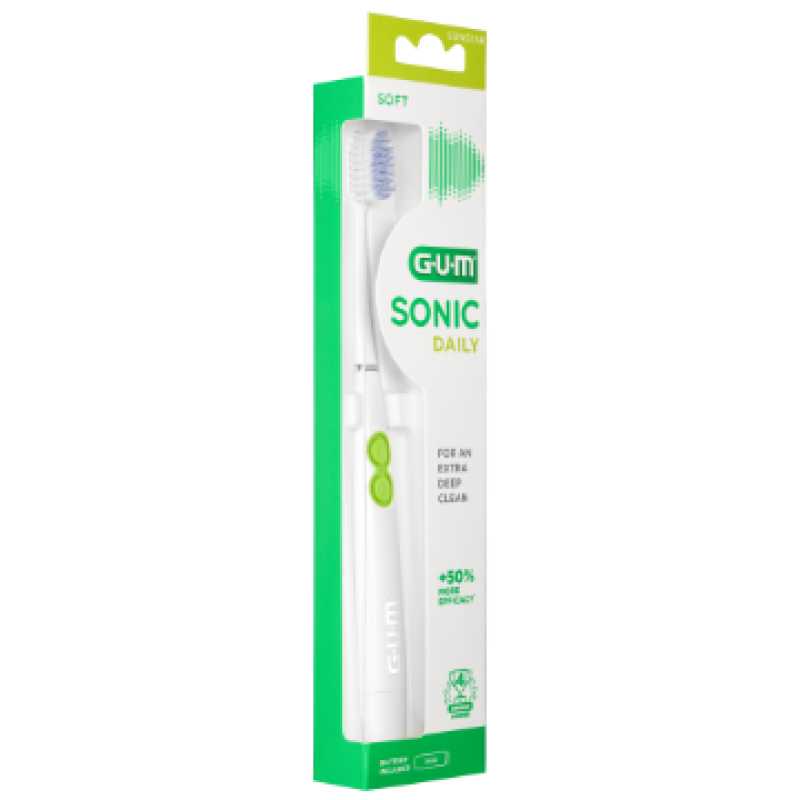GUM® SONIC DAILY White SUNSTAR 1 Spazzolino