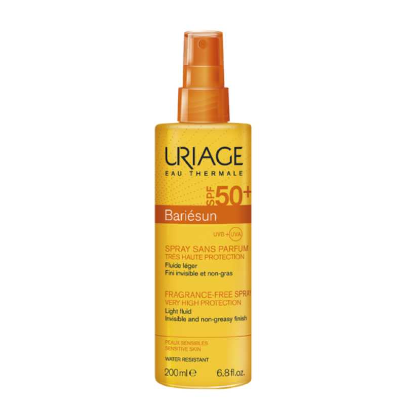 Bariésun Spray Sans Parfum Spf50+ Uriage 200ml