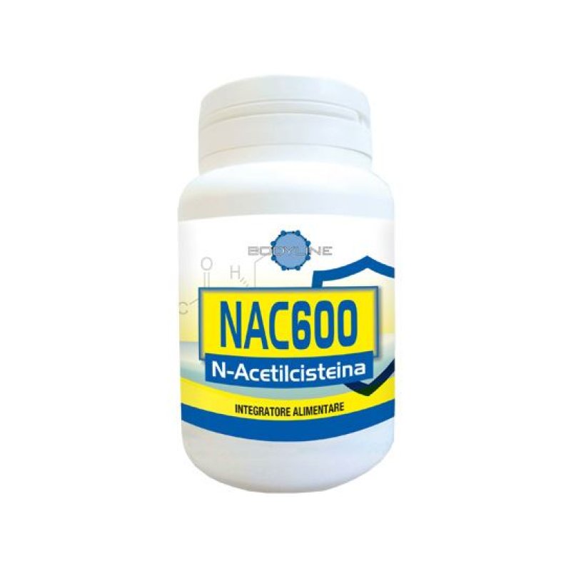 Nac-600 N-Acetilcisteina BodyLine 60 Capsule