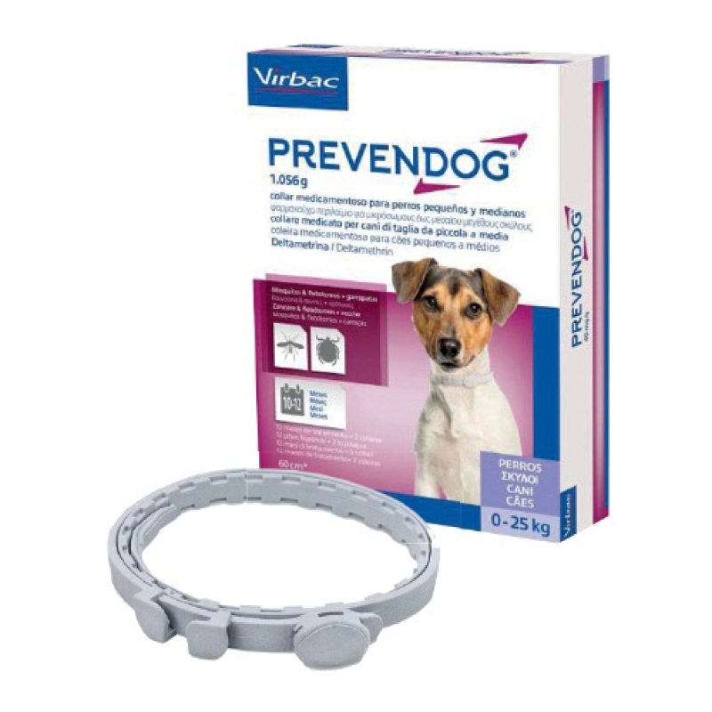 Prevendog 0-25kg Virbac 1 Collare