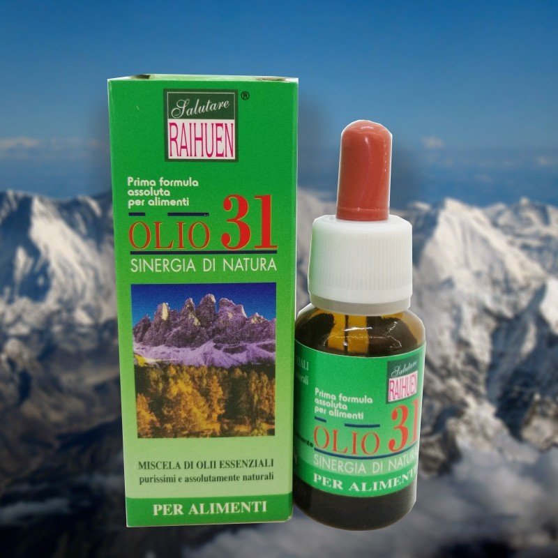 Miscela Oli 31 Erbe Grado Alimentare 15ml