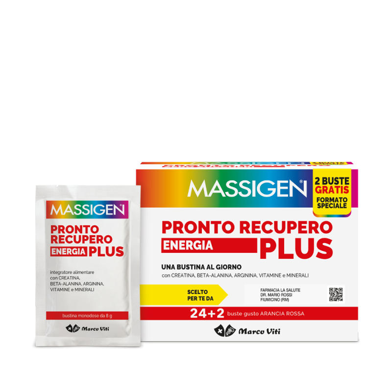 Massigen® Pronto Recupero Energia Plus Marco Viti 24 Bustine