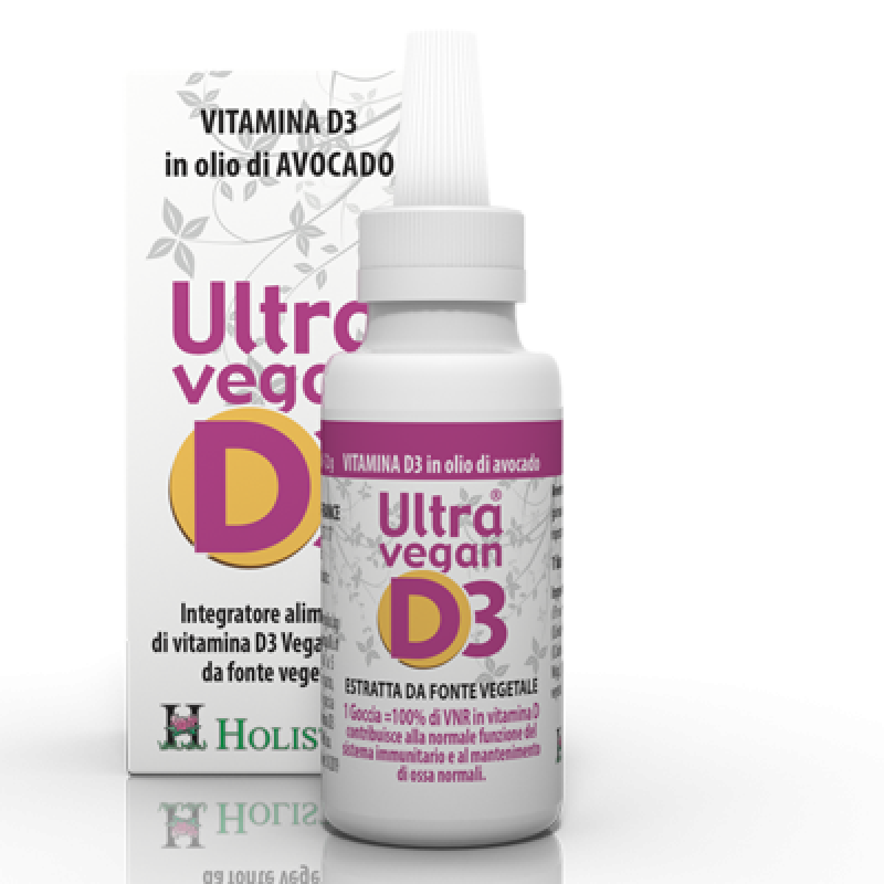 Holistica Ultra Vegan D3 Gotas 8ml