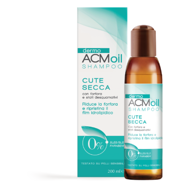 Dermoacm Oil Shampoo Cute Secca Ekuberg 200ml