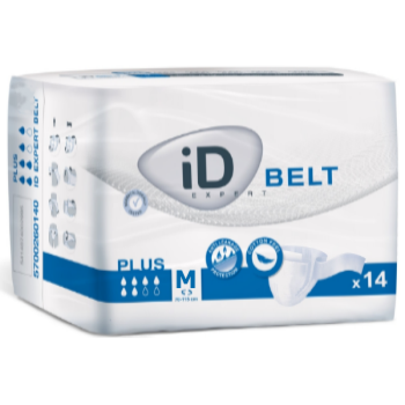 ID BELT PLUS Taglia M 14 Pannoloni A Cintura