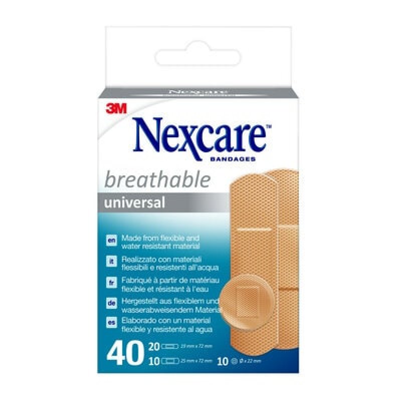 NexCare Cerotti Assortiti 3M 40 Pezzi