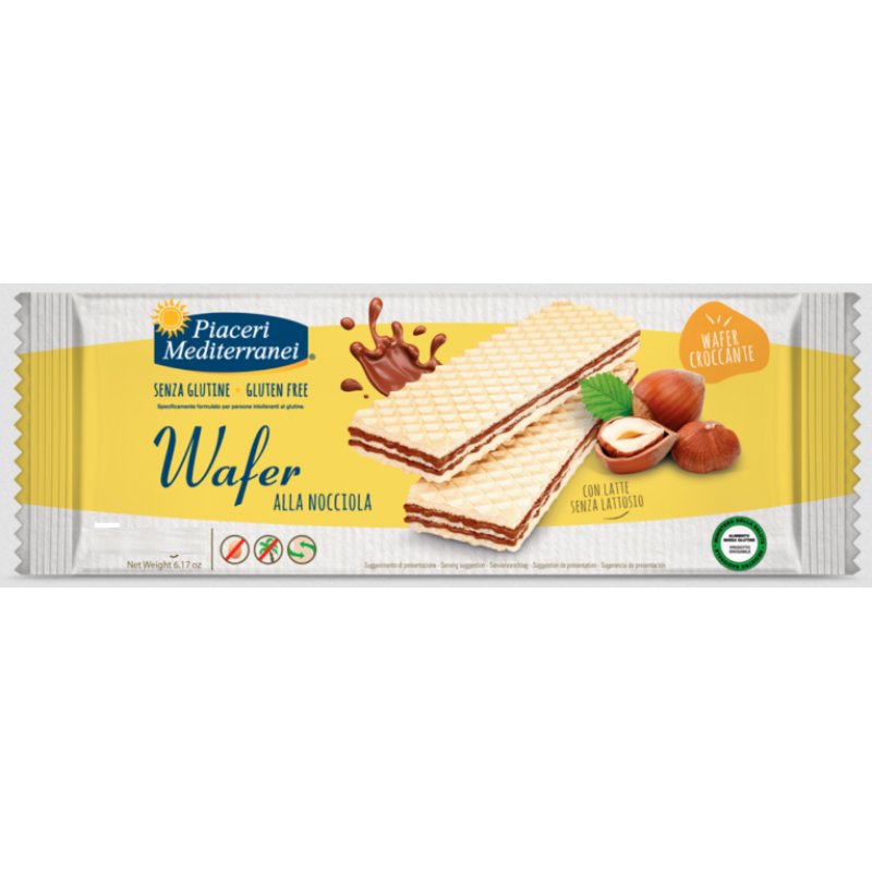 Piaceri Mediterranei Wafer Nocciola 45 G