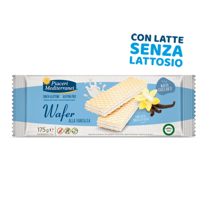 Piaceri Mediterranei Wafer Vaniglia 45 G
