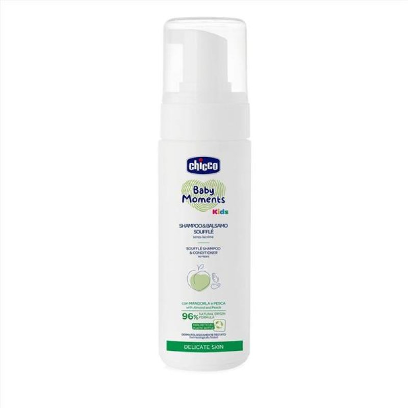 Shampo & Balsamo Soufflè Baby Moments CHICCO 150ml