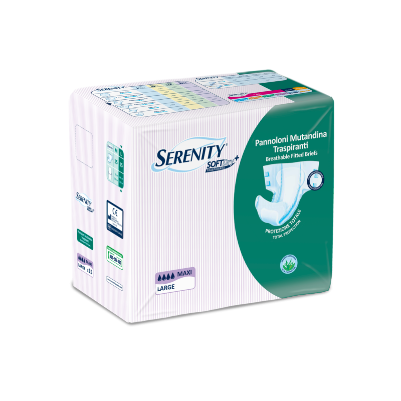 Soft Dry Sensitive Pants Serenity 10 Pezzi