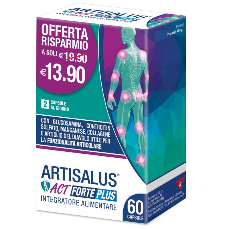 Artisalus Act Forte Plus F&F 60 Capsule