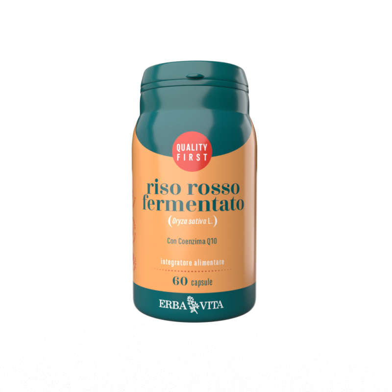 Riso Rosso Fermentato Erba Vita 60 Capsule