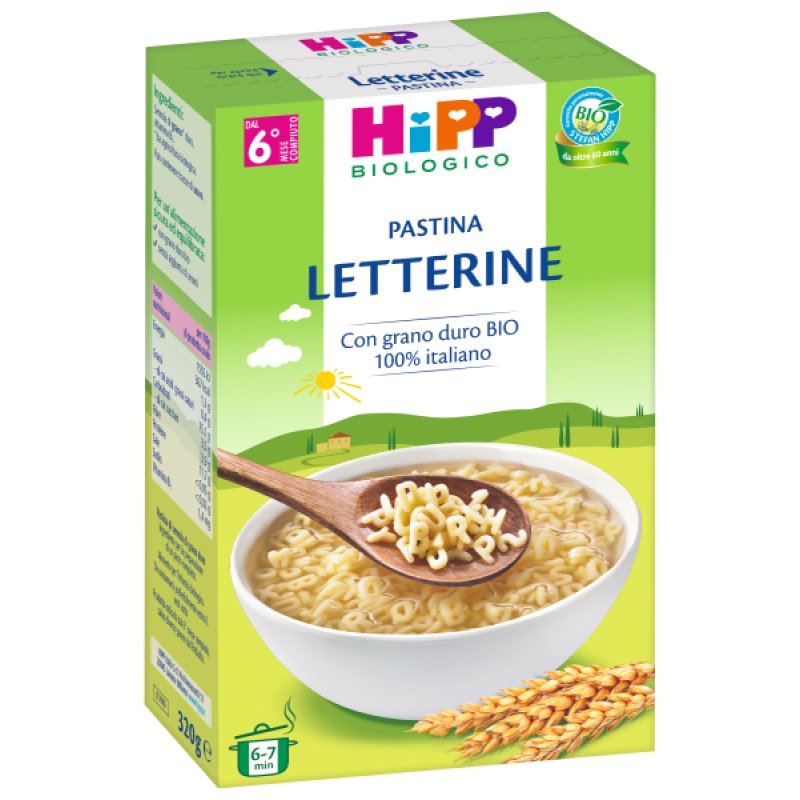 Pastina Letterine Hipp Biologico 320g