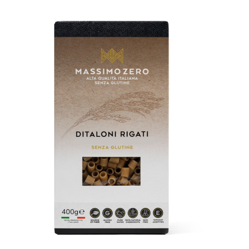 Massimo Zero Ditaloni Mais Riso 400 G