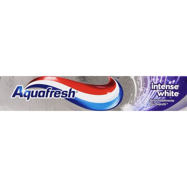 AQUAFRESH DENTIFRICIO INTENSE WHITE 75ML.DENTI VISIBILMENTE PIU' BIANCHI