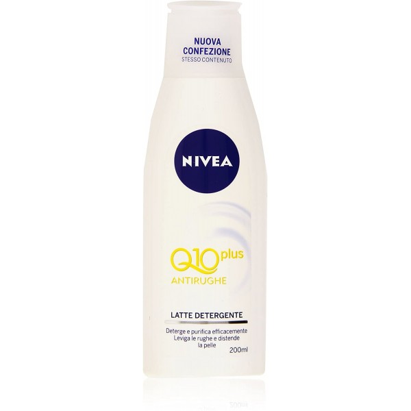 NIVEA VISO Q10 POWER LATTE DETERGENTE VISO ANTI-RUGHE 250ML.COENZIMA Q10 E CREATINA