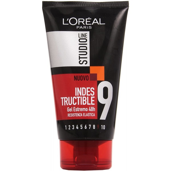 L'OREAL STUDIO LINE INDESTRUCTIBLE GEL ESTREMO 48H 150ML.RESISTENZA ELASTICA