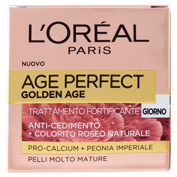 L'OREAL AGE PERFECT GOLDEN AGE TRATTAMENTO FORTIFICANTE GIORNO 50ML.PELLI MOLTO MATURE