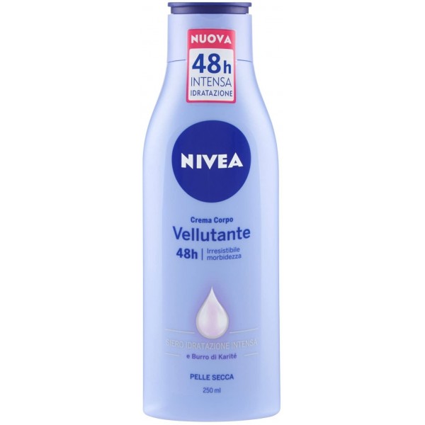 NIVEA BODY FLUIDA VELLUTANTE 250ML.PELLE SECCA