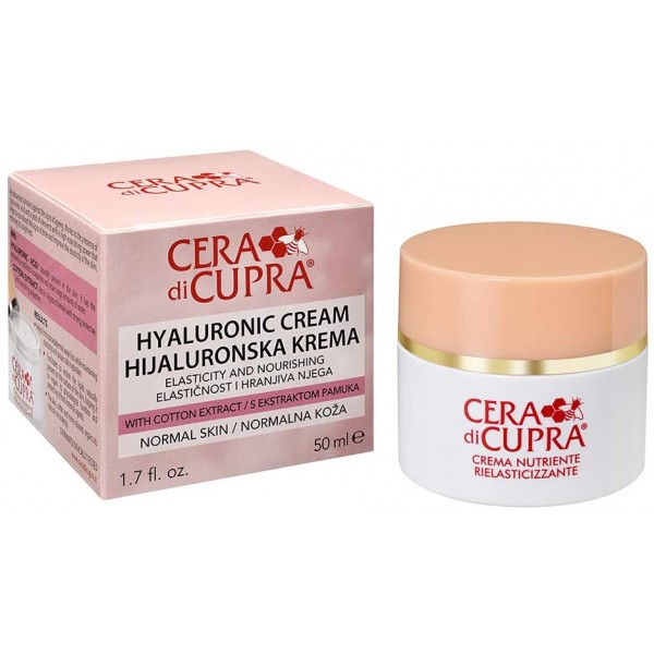 CERA DI CUPRA HYALURONIC CREAM 50ML.NUTRIENTE RIELASTICIZZANTE