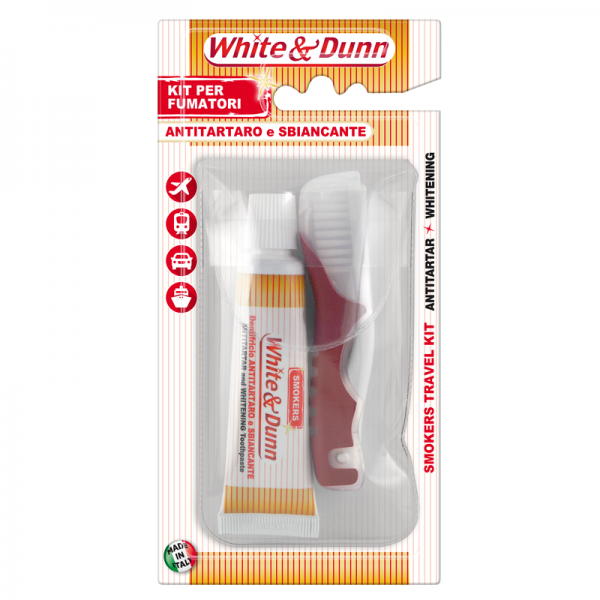 PIAVE TRAVEL KIT PER FUMATORI WHITE&DUNN