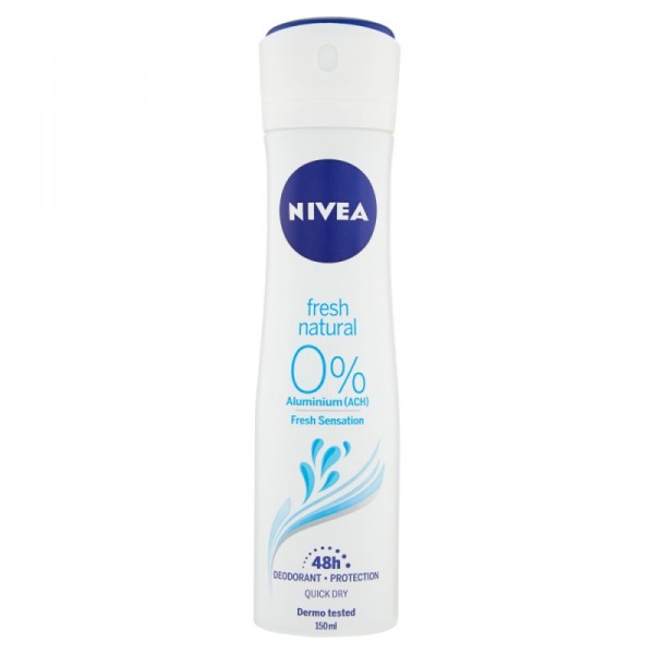 NIVEA DEODORANTE SPRAY 150ML.FRESH NATURAL