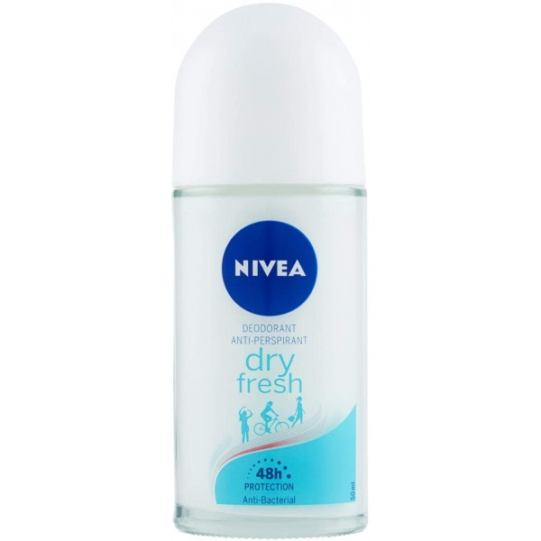 NIVEA DEODORANTE ROLL ON 50ML.ANTI-PRESPIRANT DRY FRESH