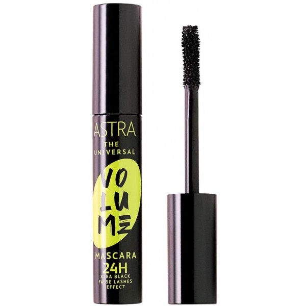 ASTRA MASCARA THE UNIVERSAL VOLUME 24H XTRA BLACK