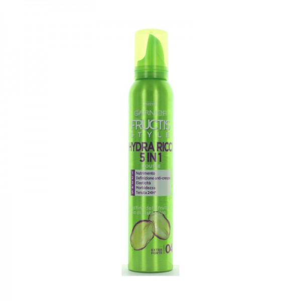 GARNIER FRUCTIS STYLE SPUMA 200ML.HYDRA RICCI 5IN1