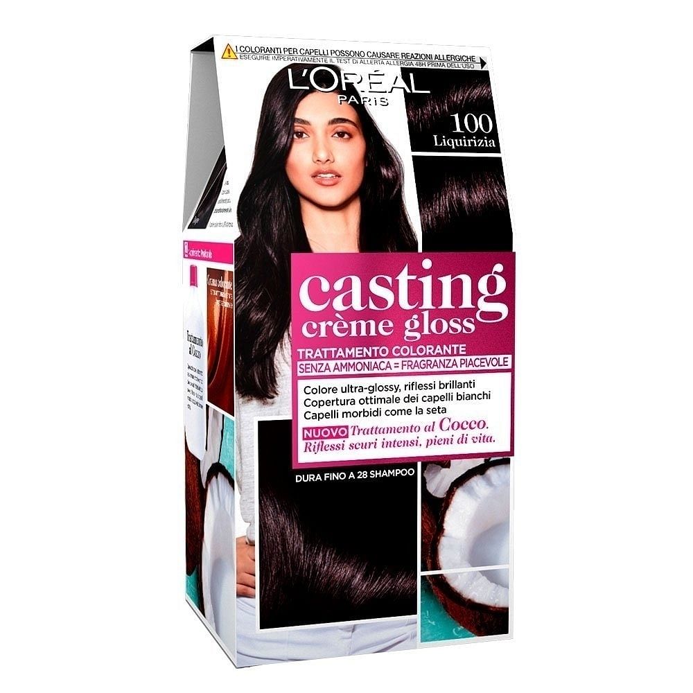 L'OREAL CASTING CREME GLOSS TRATTAMENTO COLORANTE SENZA AMMONIACA 100 LIQUIRIZIA