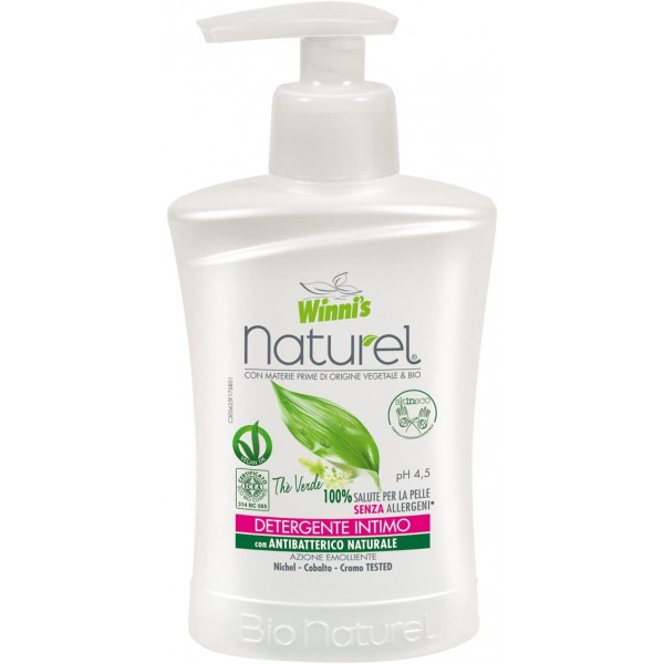 WINNI'S NATUREL DETERGENTE INTIMO 250ML.THE' VERDE