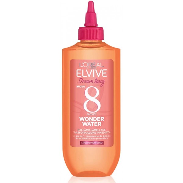 L'OREAL ELVIVE BALSAMO DREAM LONG 8 SECONDI WONDER WATER 200ML.CON TECNOLOGIA LAMELLARE