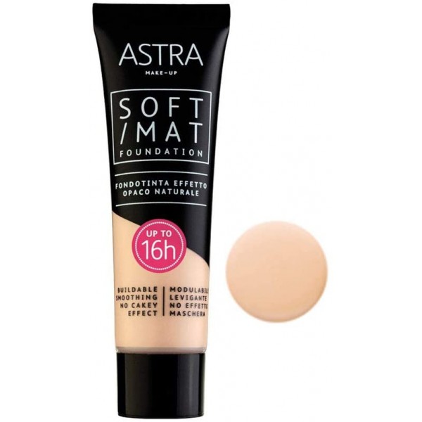 ASTRA SOFT MAT FONDOTINTA EFFETTO OPACO NATURALE 02 BUTTER
