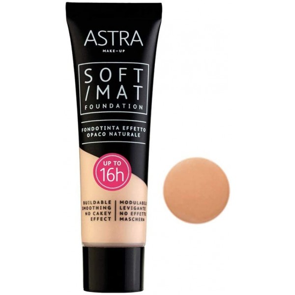 ASTRA SOFT MAT FONDOTINTA EFFETTO OPACO NATURALE 06 HAZELNUT