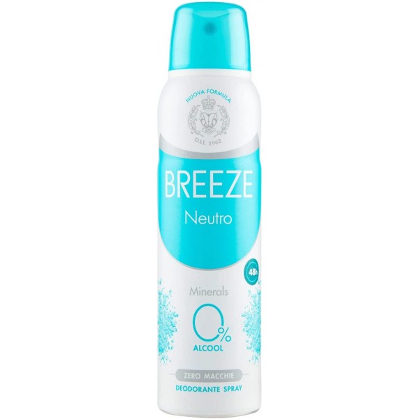 BREEZE DEODORANTE SPRAY MINERAL 150ML.NEUTRO