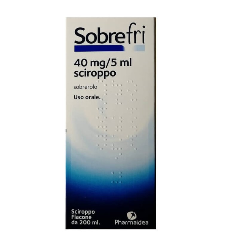 Sobrefri 40mg/5ml Sciroppo Pharmaidea 200ml